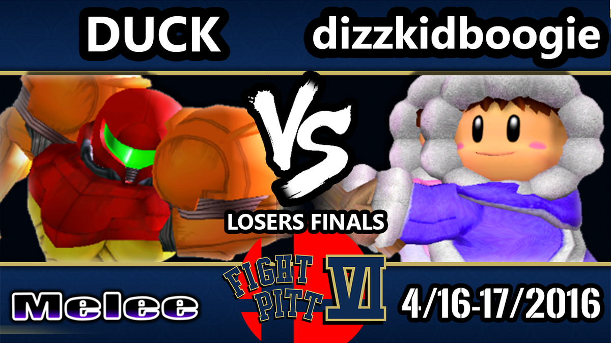 VGBootCamp's tweet photo. Up next at #FPVI we have @ssbDuck vs. @kyleathayde #Melee Losers Semis! Watch here: https://t.co/uUa6pil35u https://t.co/FrhgwhYYow