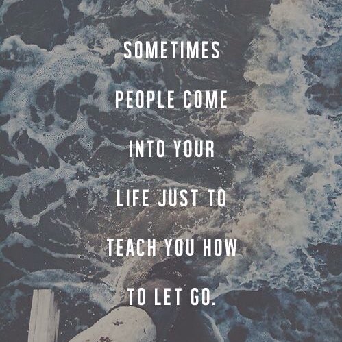 beachippie's tweet image. the art of letting go~