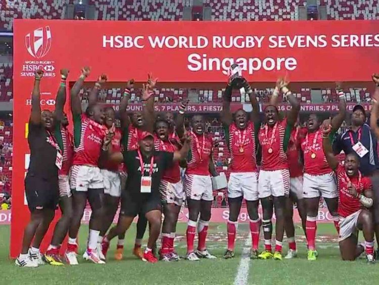 #Kenya7s congratulations for making us proud <a href="/KenyaSevens/">Shujaa</a> <a href="/KenyaRugby247/">Kenya Rugby 24/7</a> #Singapore7s