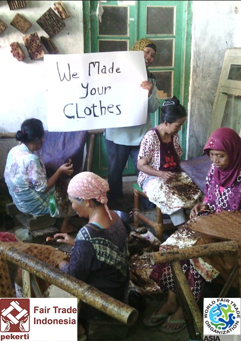 PekertiFT's tweet photo. #imadeyourclothes #fashionrevolution
   @Fash_Rev @WFTOASIA https://t.co/b2pe2nwr8V