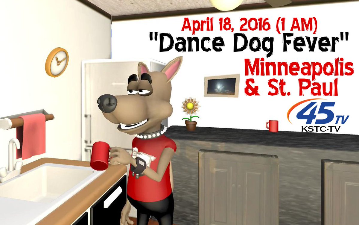 DScottGotTalent's tweet photo. Cartoon takeover! #DanceDogFever is airing in Minneapolis on 4/18 (Monday) πΊ Channel 45 (KSTC), 1AM on @AAShortFilms https://t.co/RAAul08ZX3
