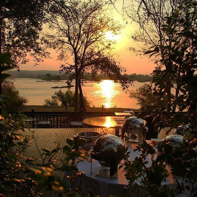 Sunset At Royal livingstone hotel 
Zambia ❤❤❤❤ #TagStaGram.app #africa #african #travel #traveling #instatravelhub …