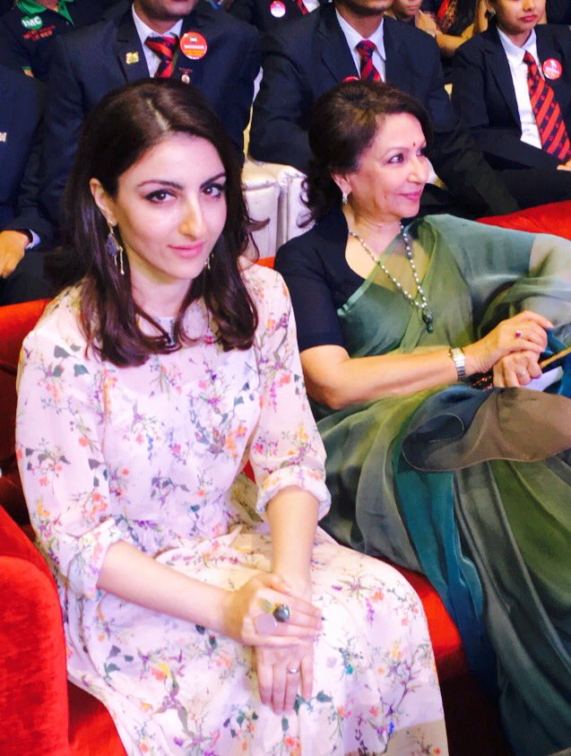 sakpataudi's tweet photo. In Delhi for the launch of #IMC s Shree Tulsi Drops https://t.co/bCeFe9y7ev