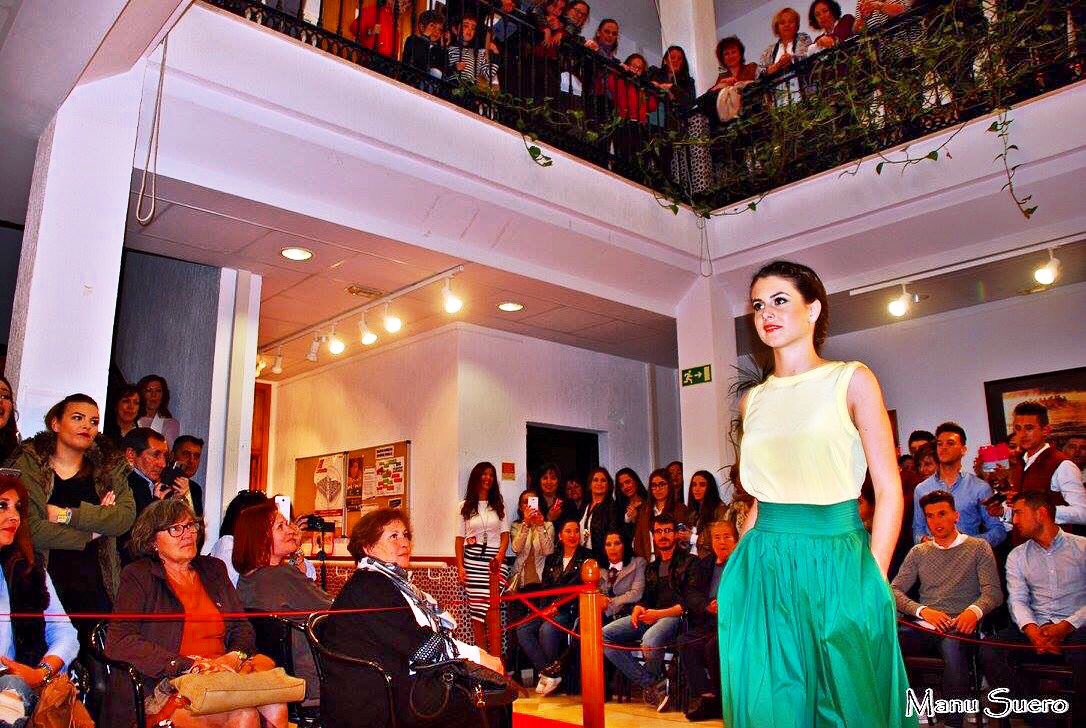 Cuando ves tanto cariño es cuando entiendes importante que es lo que haces. Desfile Garbo y Lamé