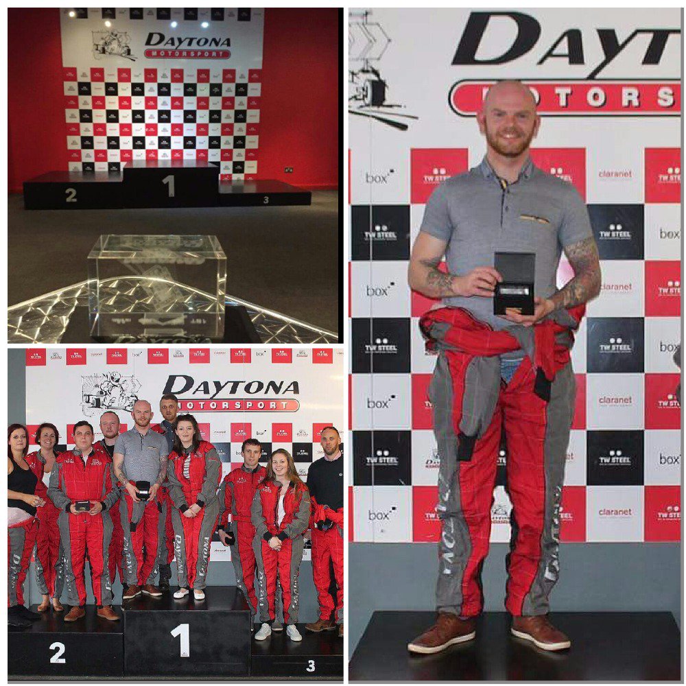 Our #5th #birthday party Go-Carting saw take Joe Morley #firstplace. #FiveYearsInBusiness <a href="/RedSpotSecurity/">Red Spot Security</a>
