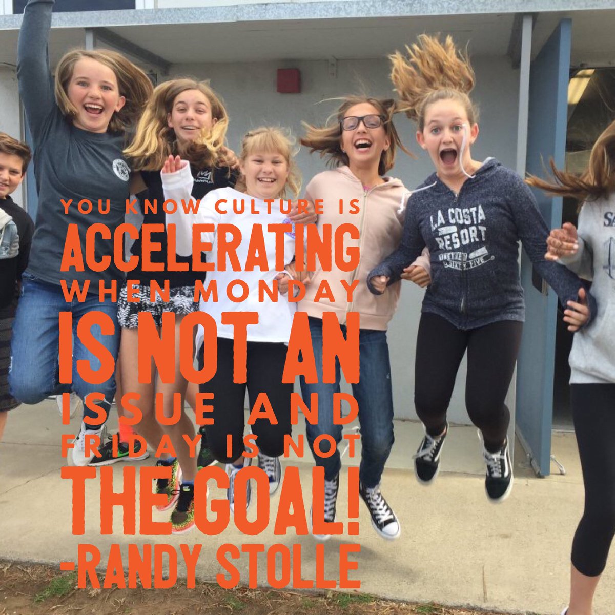 tsschmidty's tweet photo. When we #CelebrateMonday more than we #CelebrateFriday #leadupchat #divergED #principalsinaction #edchat https://t.co/yMLXg3kr1g