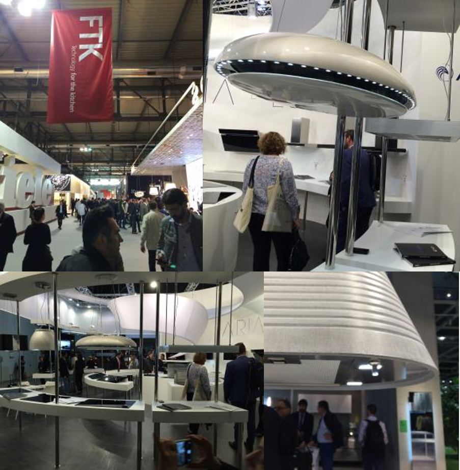 We are at FTK (Technology For The Kitchen) checking out new extraction systems #LaminexEuroCucina #LaminexAU #FTK