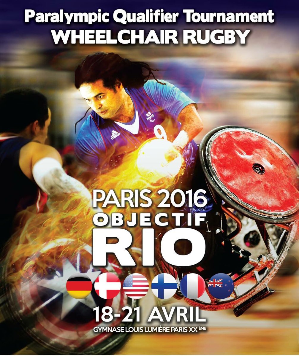 FFHandisport's tweet image. Ouverture du Tournoi Qualificatif Paralympique #Rugbyfauteuil : 6 nations, 2 places pour Rio handisport.org/tournoi-qualif…