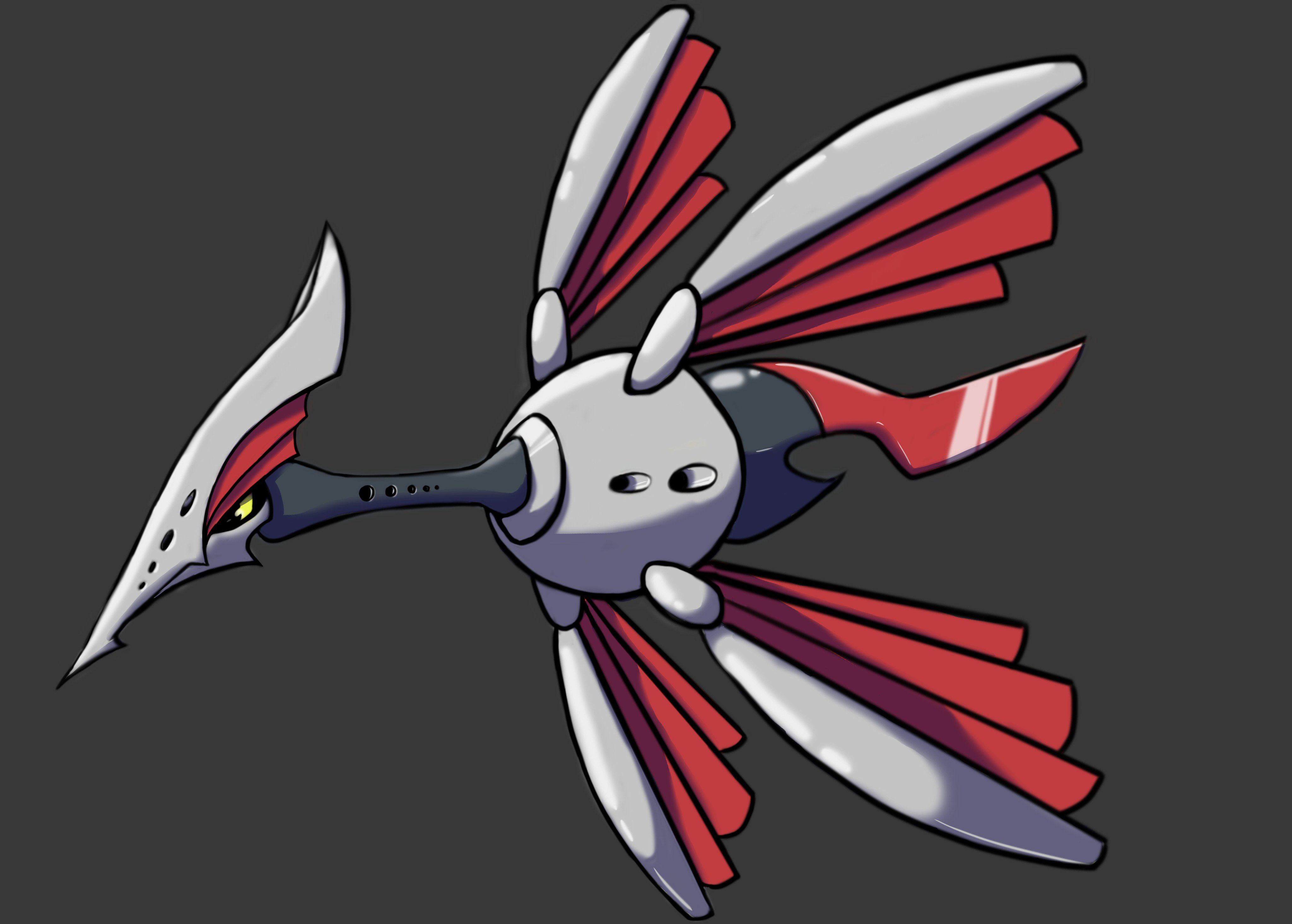 Michael Perrotta🌦 on X: "Mega Skarmory for drawing challenge between me  and a friend. We chose 3 #Pokemon from each gen and invent their mega  https://t.co/W8rOcOnrWY" / X