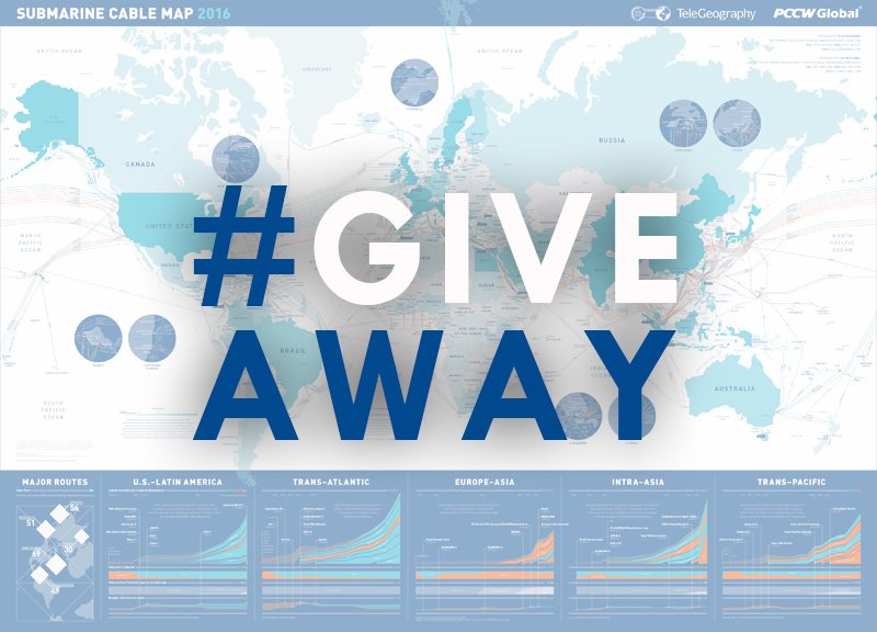 geoawesome_dgtl's tweet photo. #GiveAway of #SubmarineCableMap. Retweet and follow @telegeography & @geoawesomeness to win https://t.co/it8nXOBLNG https://t.co/8q7fHdMTVz