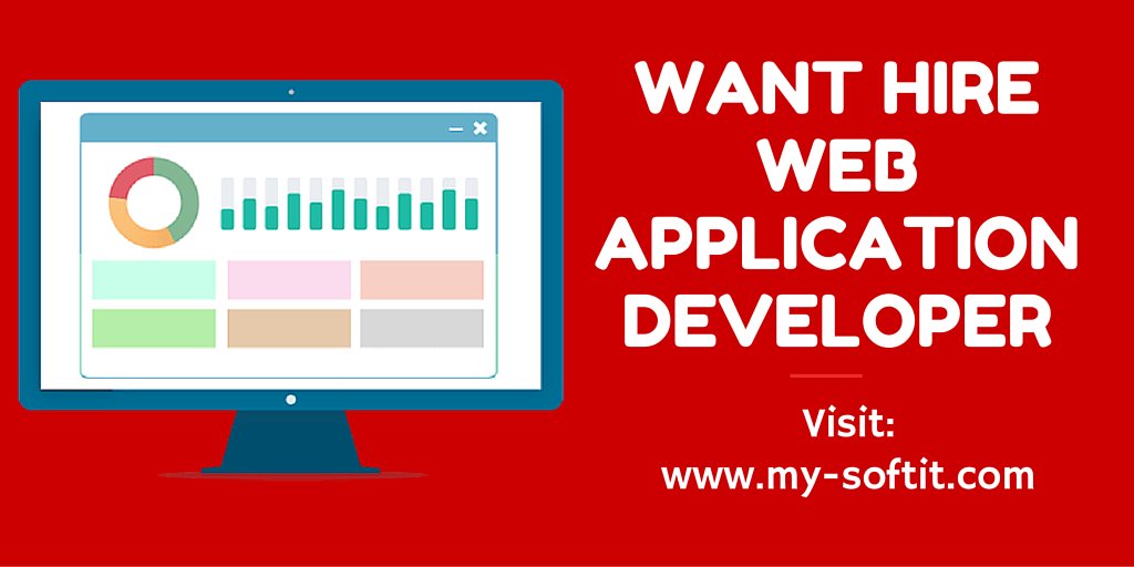 MySoftIT1's tweet image. You want hire  #web #aplication #developer for your #company or your #website cheap price? goo.gl/hDvoq3