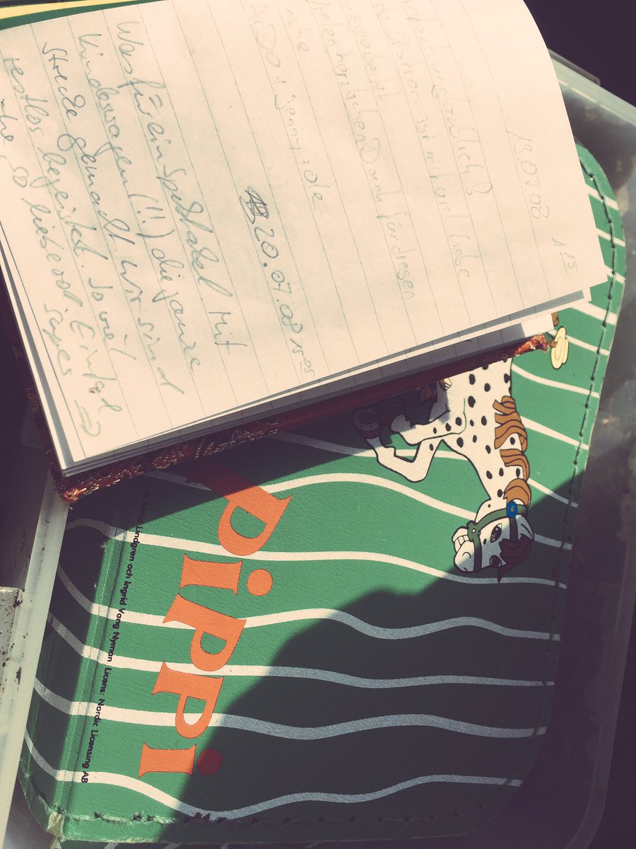 Den Cache, den du 2008 mit Kind 3 noch im Kinderwagen gemacht hast, 2016 wiederholen. <3