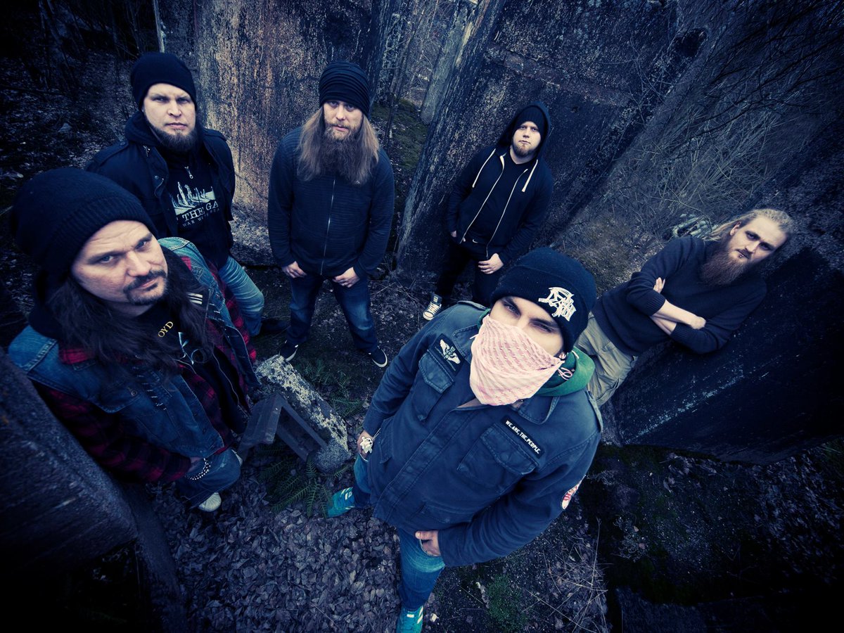 We are done recording our spectacular debut. Stay tuned for more! Meanwhile have a picture. #deathmetal #finland