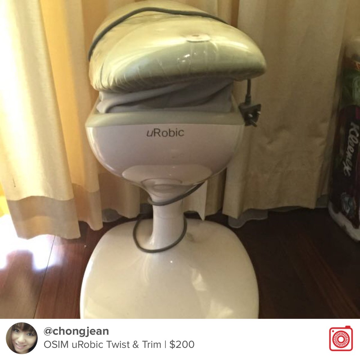 proasis's tweet photo. Selling OSIM uRobic Twist &amp; Trim $200 https://t.co/DIPEvqLUnN #carousell @thecarousell https://t.co/E7IsiqBSxp