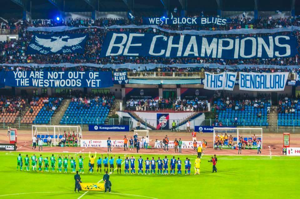 MandarTamhane1's tweet photo. Gratitude to 11000 odd @bengalurufc fans for thr presence inspite of a cricket game a mile away &amp; a concert in city https://t.co/qhfzqTvENp
