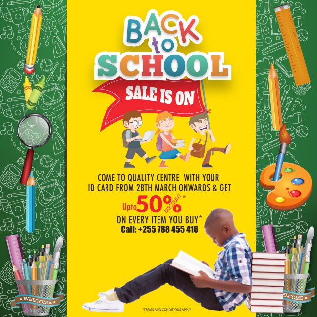 QualityCentre_'s tweet photo. #MondayMotivation for going #BackToSchool. 
Upto 50% discount on every item you buy! All you need is your ID card. https://t.co/Rl49NbzmaA