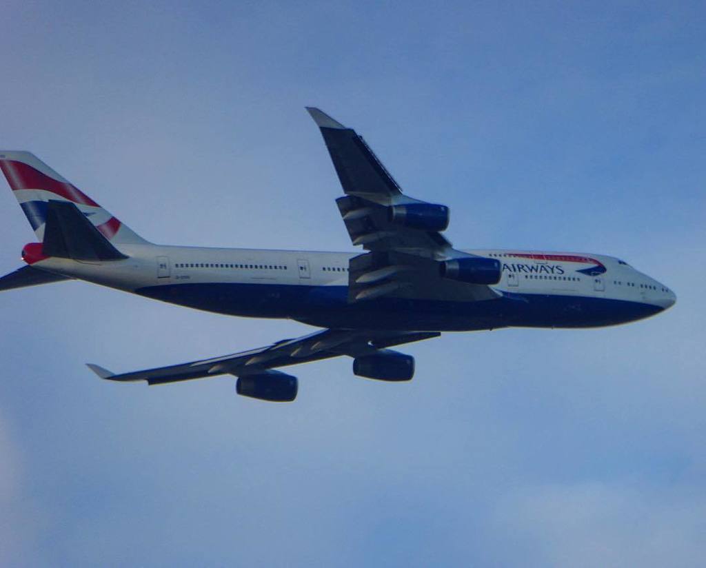 DeltaBravo33's tweet photo. Instagram : by markaizatt - #Boeing with #Breakfast #BA246 #GRU - #LHR #B747 #GCIVU #toflytoserve #avgeek #happymon… https://t.co/6KNcaitaYQ