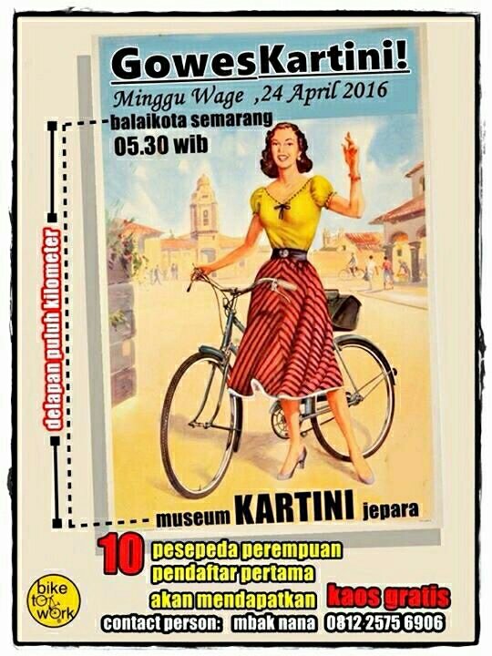 ini keren! salut perempuan Indonesia! | <a href="/B2WSemarang/">B2W Semarang</a> <a href="/B2WIndonesia/">Bike2Work Indonesia</a> <a href="/ganjarpranowo/">Ganjar Pranowo</a> <a href="/hendrarprihadi/">Hendi (Hendrar P)</a>