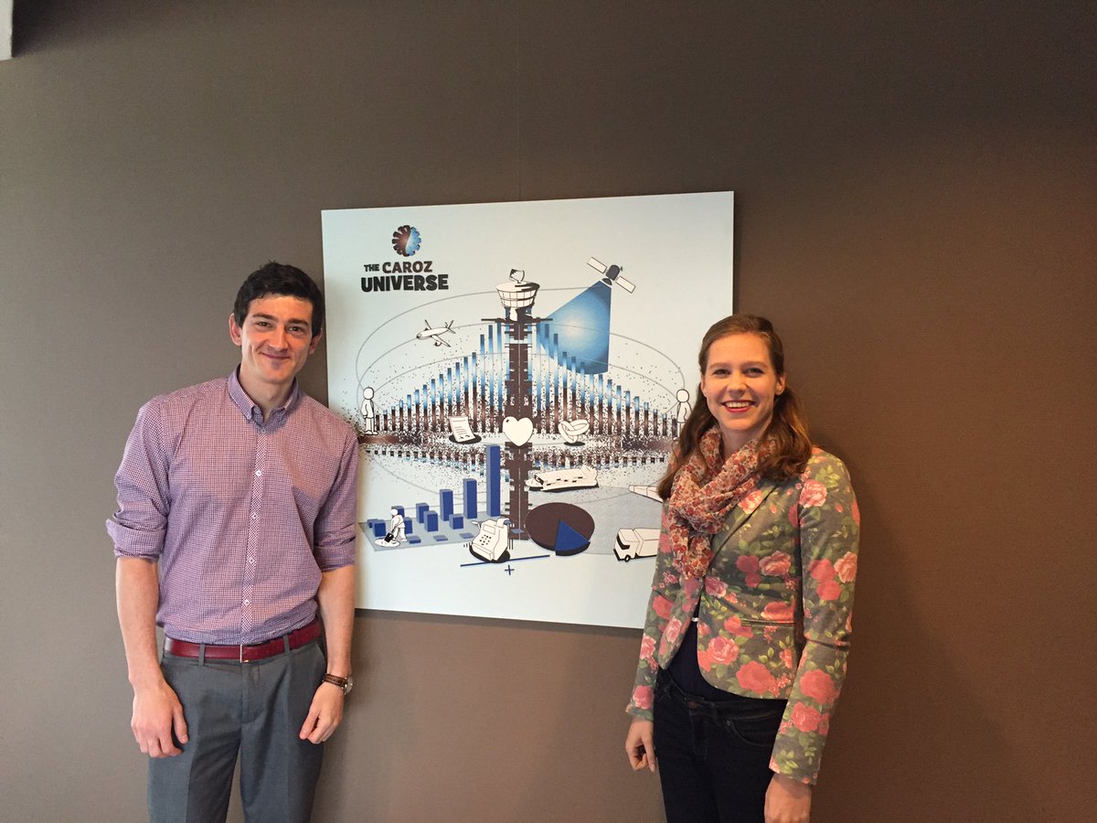 i_CAROZ's tweet photo. Sabine en Emilio van Maastricht University gaan voor CAROZ een onderzoek doen naar control towers. Succes! https://t.co/crj9iwKOa6