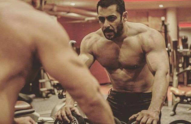 Here's a picture of @BeingSalmanKhan which will surely give you #FitnessGoals!