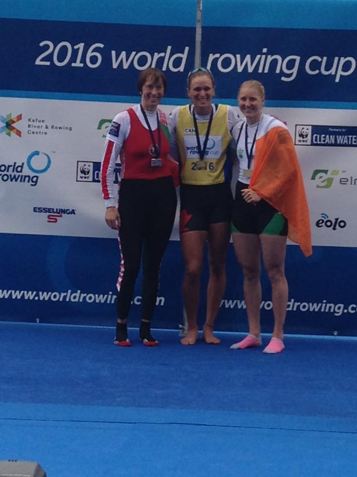 sportswomenIRL's tweet photo. Bronze medal for Sanita Puspure at World Cup I https://t.co/U9FWQJf7uH #sportswomen #rowing https://t.co/fHs1YKkyCD