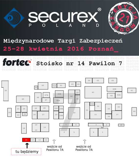 FortecPolska's tweet photo. Zapraszamy na #targi #Securex2016!
@FortecPolska będzie prezentować systemy #Intellio #SouthwestMicrowave #RBtec. https://t.co/y7MEK0Bo2W