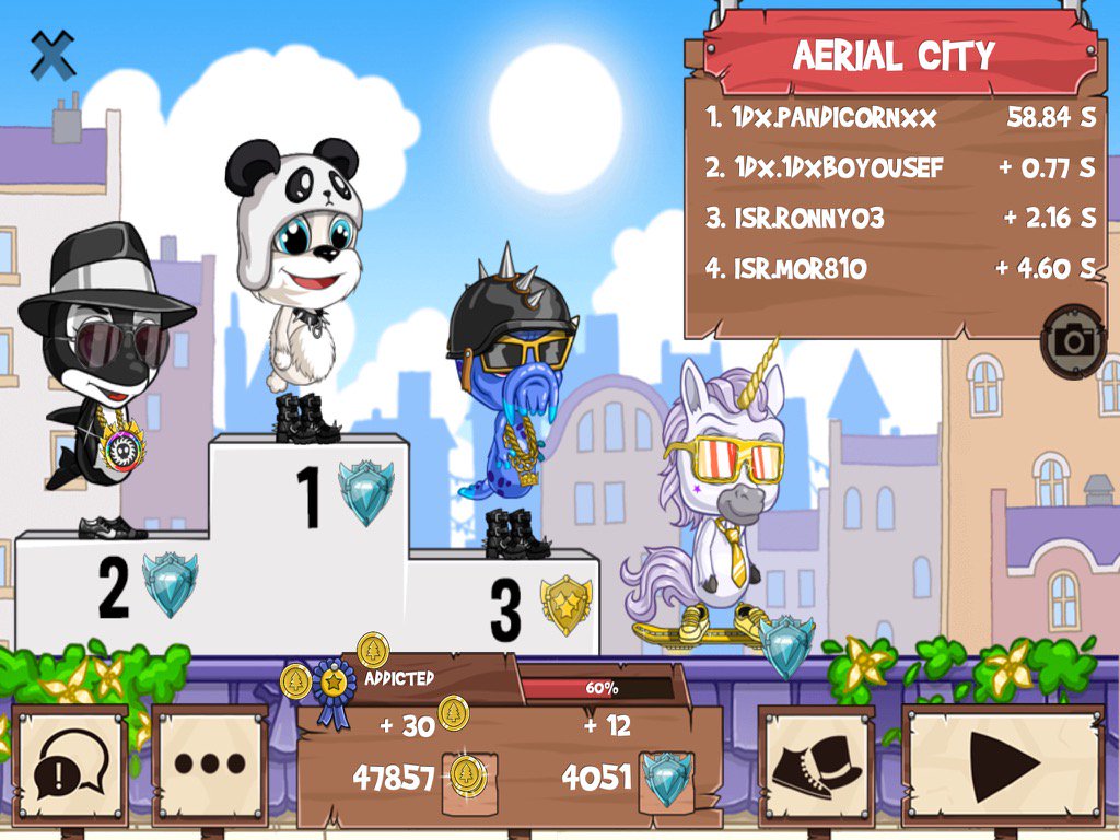 Xfr2BoYosef's tweet photo. Having a blast @ #funrun2 #Pandicornxx #ronny03 #mor810 https://t.co/bI82nukI06