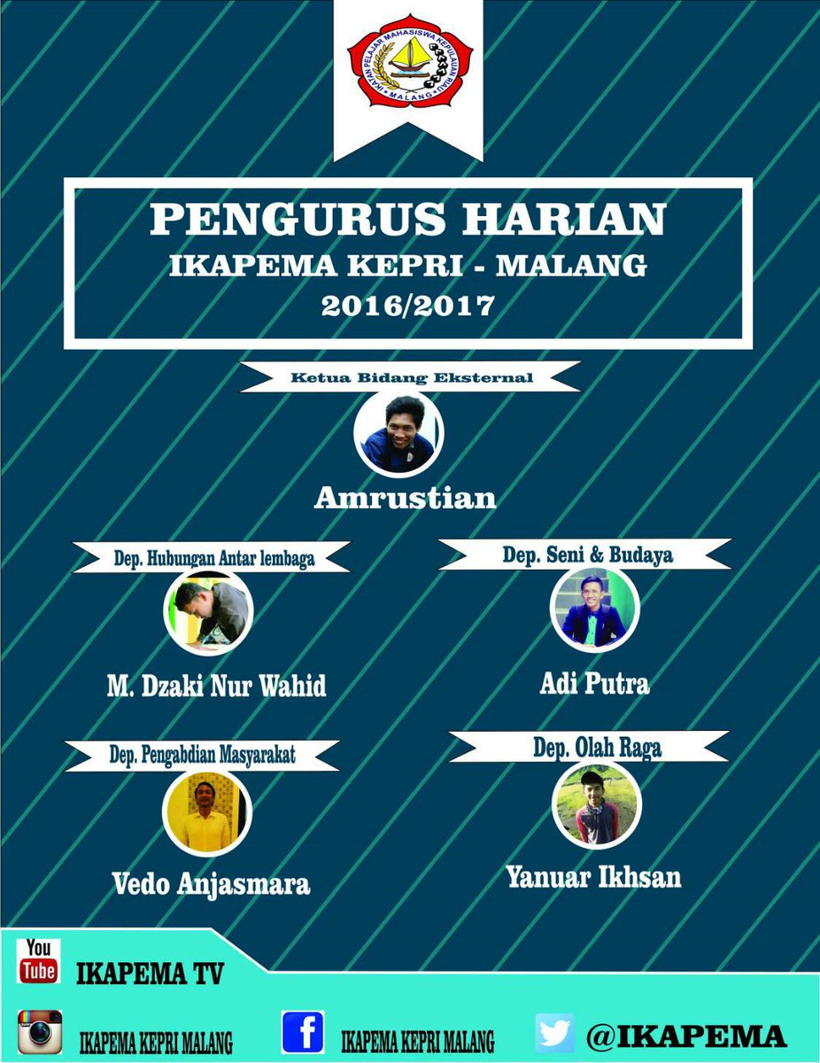 Ikapema's tweet photo. Kemarin ada pelantikan pengurus harian Ikapema yang baru loh. Periode 2016-2017. Siapa2 aja orangnya? Kuy dilihat~ https://t.co/tjPHJ60BVF