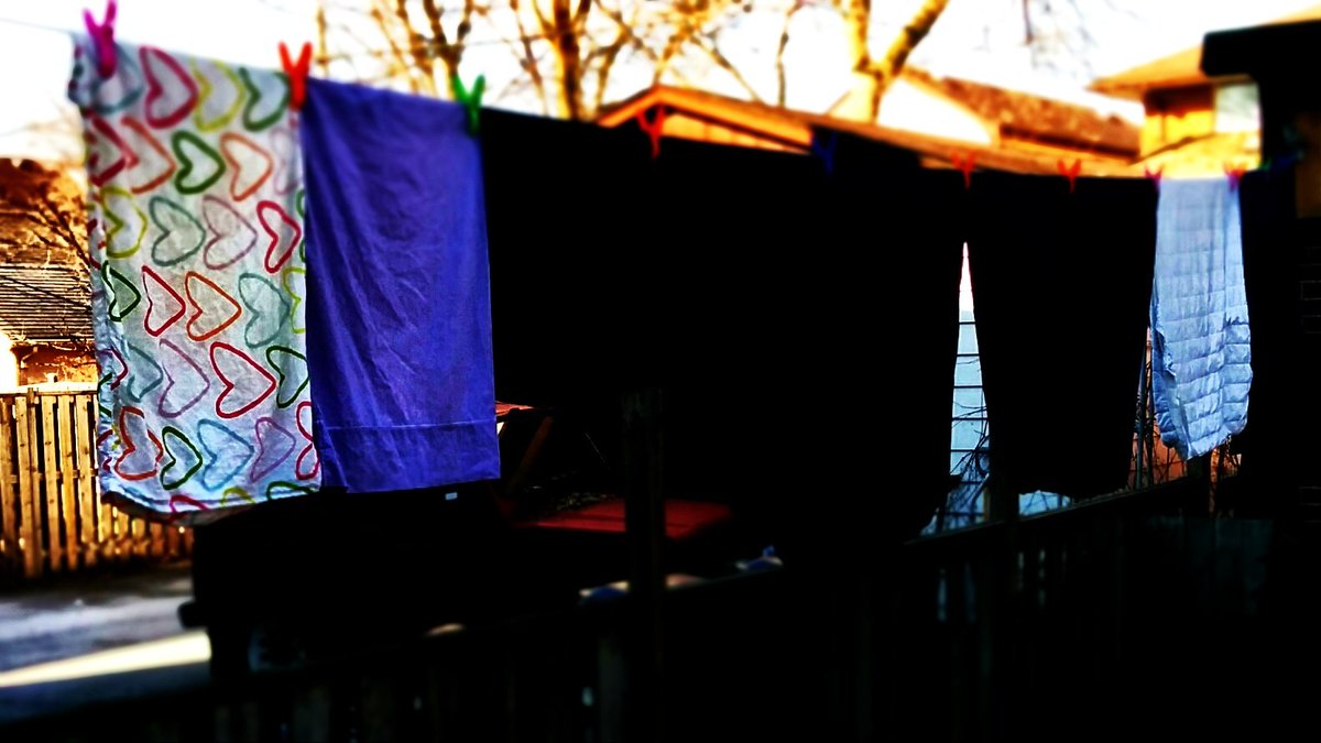 katastrophes's tweet image. Morning #laundry on the line #linedry #housework #home #morning #spring #blessmymess