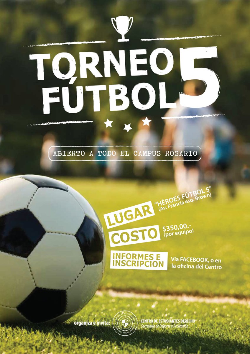 ceducar_uca's tweet photo. Hoy de 10.30 a 13 hs. estaremos en la Oficina del Centro inscribiendo a los equipos! https://t.co/7OF6XYy85O