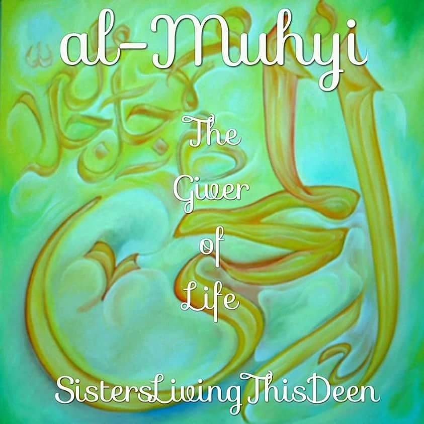 NuriDeenah's tweet image. #teamDAWAH
#sisterslivingthisdeen
#BeautifulNames
Day 59.............Beautiful Names Challenge.