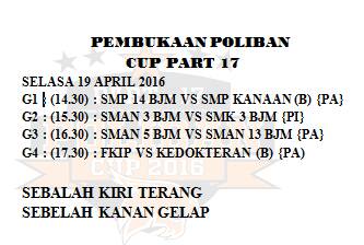 BasketPoliban's tweet photo. Kalo mau lihat jadwal dan foto-foto poliban cup part 17 bisa langsung di lihat di ig kami @ukmbasketpoliban https://t.co/Eb4cyu4Nnp