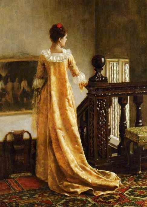 On with the day(s) in graceful way :) :#EdmundBlairLeighton 'The Golden Train' 1891 And hopefully back Thursday :)