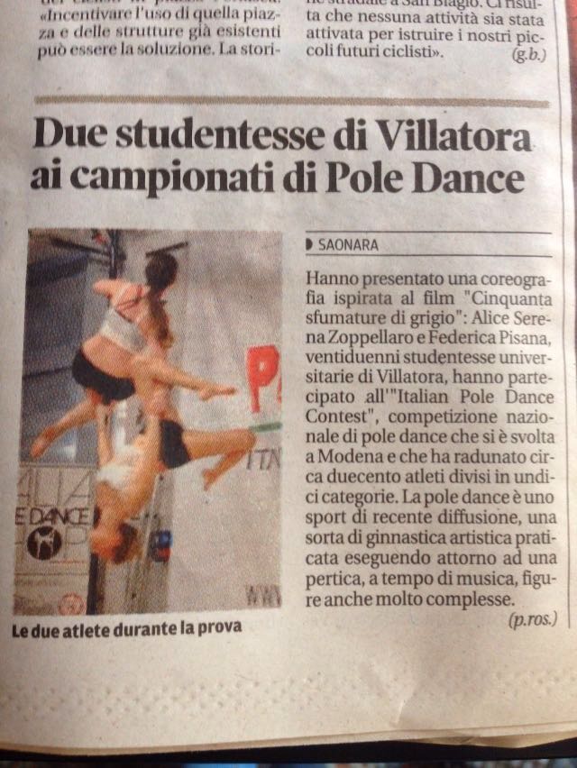 FedeTime's tweet photo. @AlisSerena #emotion #poledance #ilmattino #iomifidodite 

💕💕😄😍 https://t.co/N1CvWXTNQe