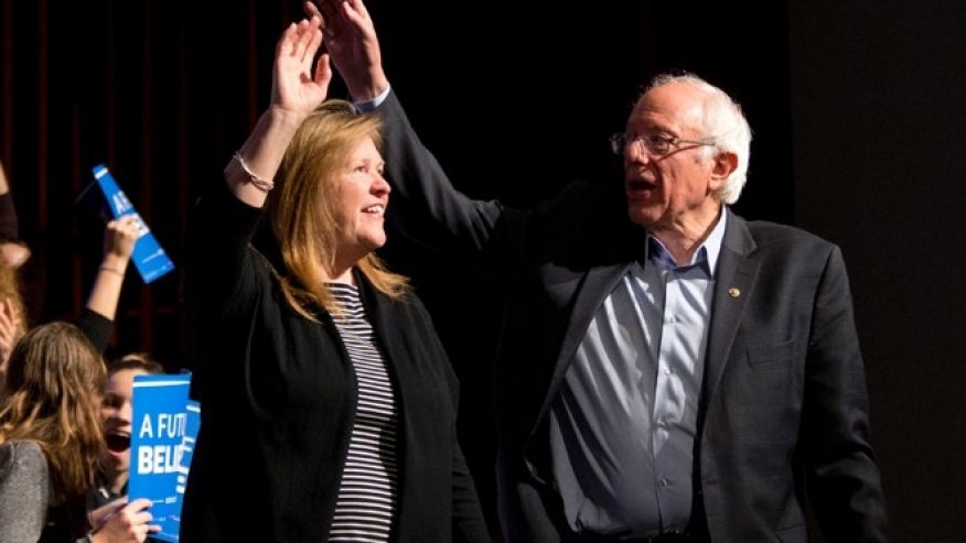 foxnewspolitics's tweet photo. Report: Catholic parishioners seek federal fraud probe of Sanders' wife for land deal  https://t.co/nrxRoaTtgb https://t.co/m5dChBPiMW