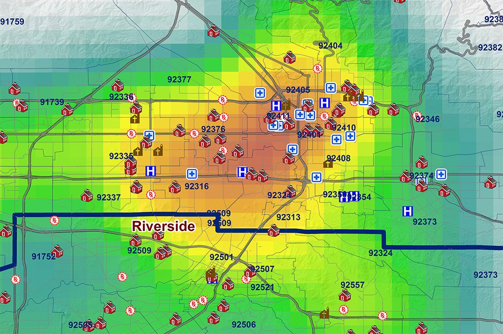 HERE and <a href="/Esri/">Esri</a> are working with <a href="/LLUHealth/">Loma Linda U. Health</a> to make access to care easier  her.is/1SpsBgd