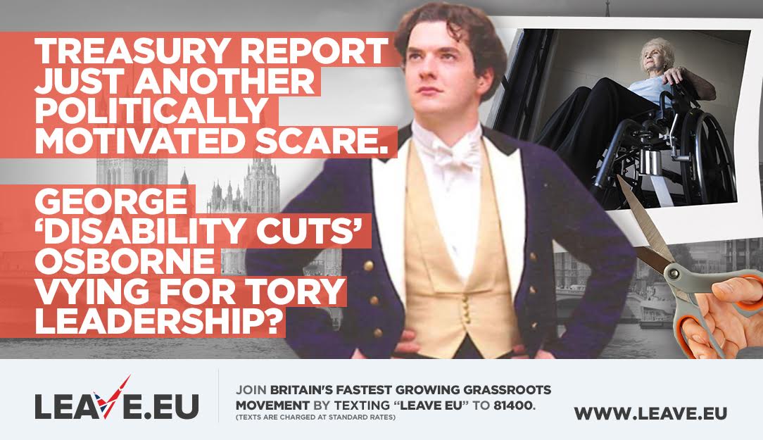 LeaveEUOfficial's tweet photo. Gideon's politically motivated #ProjectFear a sign of things to come as Remainers reach new level of scaremongering. https://t.co/cIihGsFwDK
