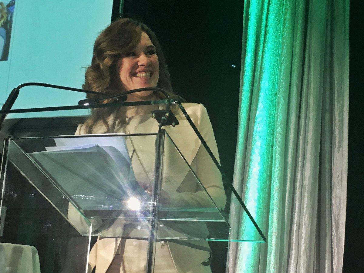 pinchsocial's tweet photo. Olympian @ClaraHughes_  takes the stage to talk about the "relentless pursuit of excellence" at #WILB2016 &amp; #B2L2016 https://t.co/xGPRkx3G7L