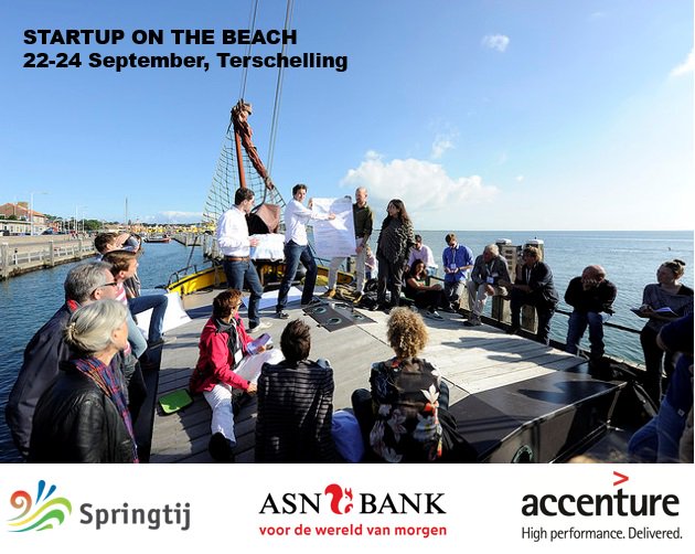 Do you have a #sustainable #startup and are you <35 ? Apply now for Startup on the Beach '16 springtij.nu/startuponthebe…
