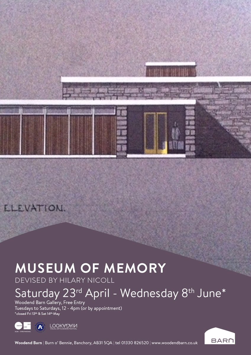 Excited to open exhibition this Saturday about my blog tumblr.com/blog/themuseum…  @Woodend_Barn @LookAgainFest