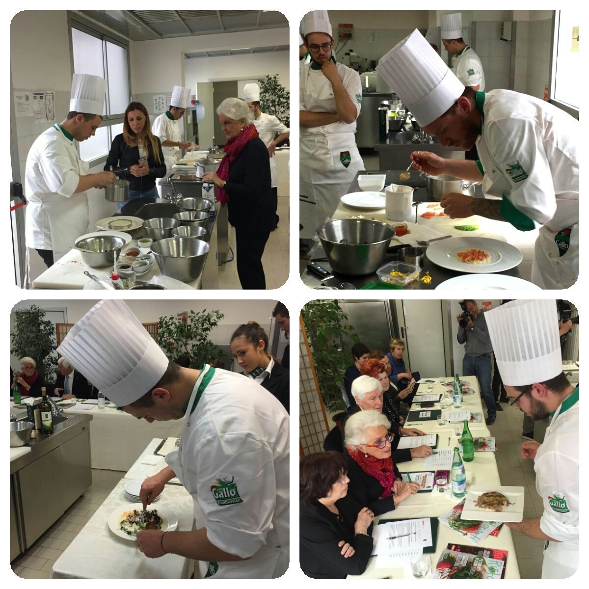 Giurati d'eccezione pronti ad assaggiare le creazioni dei giovani chef! #RisottodellAnno #RisoGallo