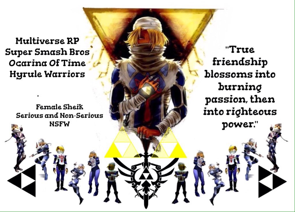 Sheik RP account
~New to character
~Experienced RPer
~Experienced in Verse