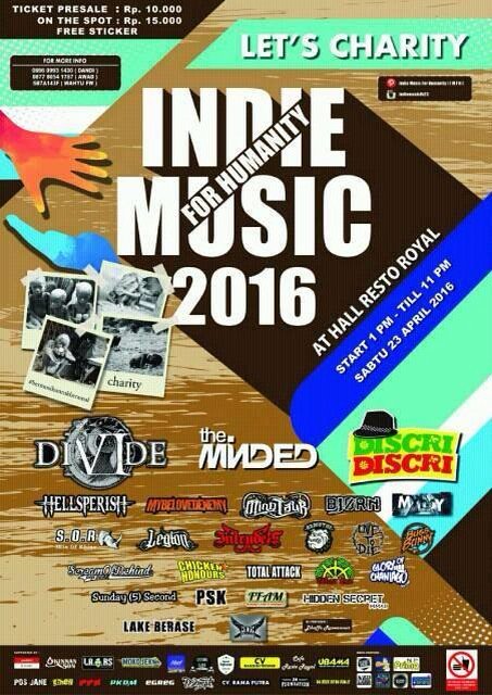 DIVIDEjkt's tweet photo. SERANG ! SABTU INI KITA MAIN DI HALL RESTO ROYAL ! SEBARKAN DAN MERAPAT ! https://t.co/8xtRzGdLML