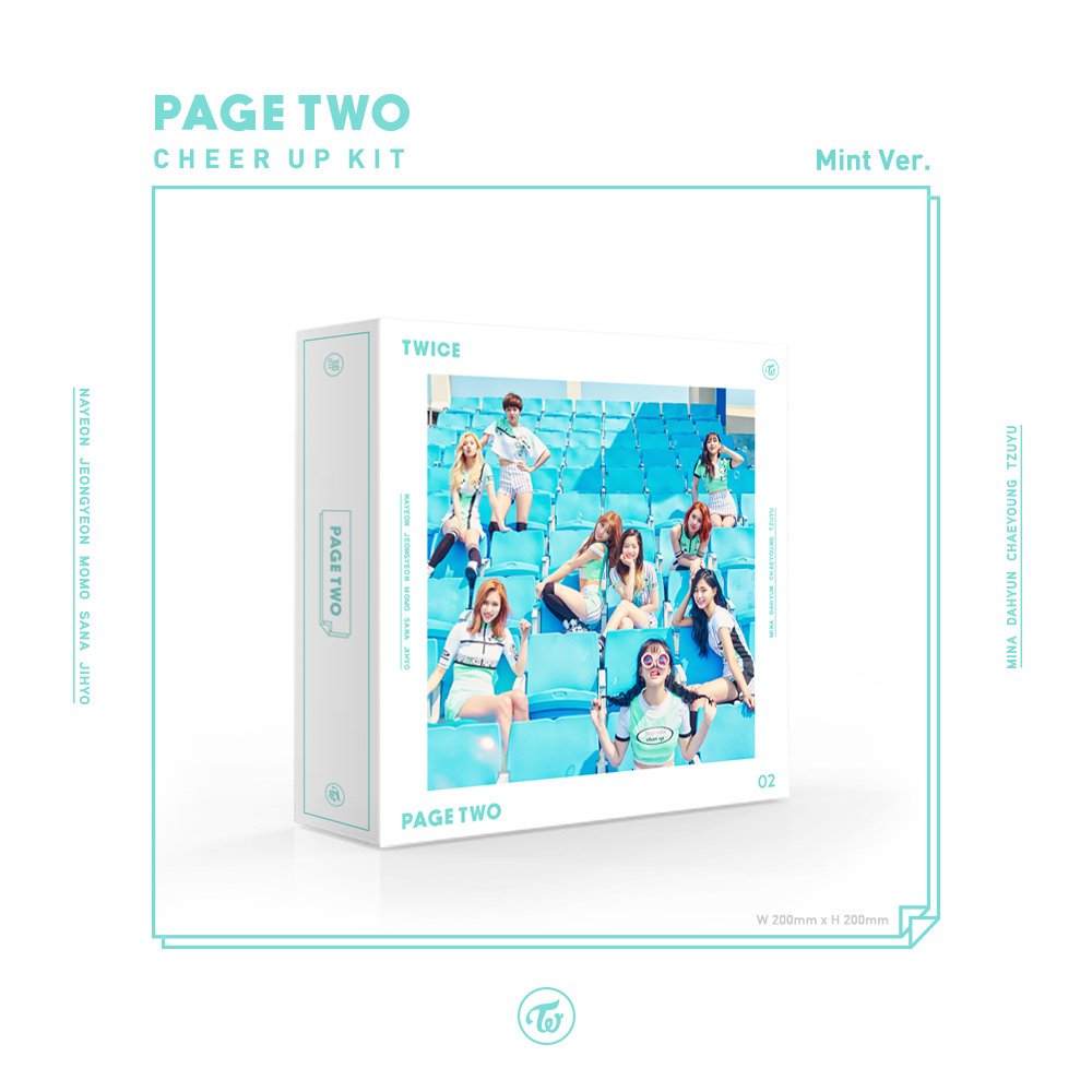 Twice Twice Cheer Up Kit Mint Ver Album Cover Twice 트와이스 T Co Qeb3sv1wxf Twitter