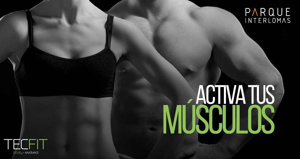 En TecFit une la mejor tecnología con un entrenamiento eficaz. Ven al Parque a ejercitarte  bit.ly/1VquPNF