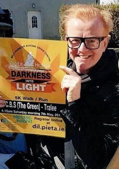 ElectricIreland's tweet photo. Thanks to Matt Le Blanc and Chris Evans for 'rallying' support for #DIL2016! @PietaHouse https://t.co/5CvU99osdO