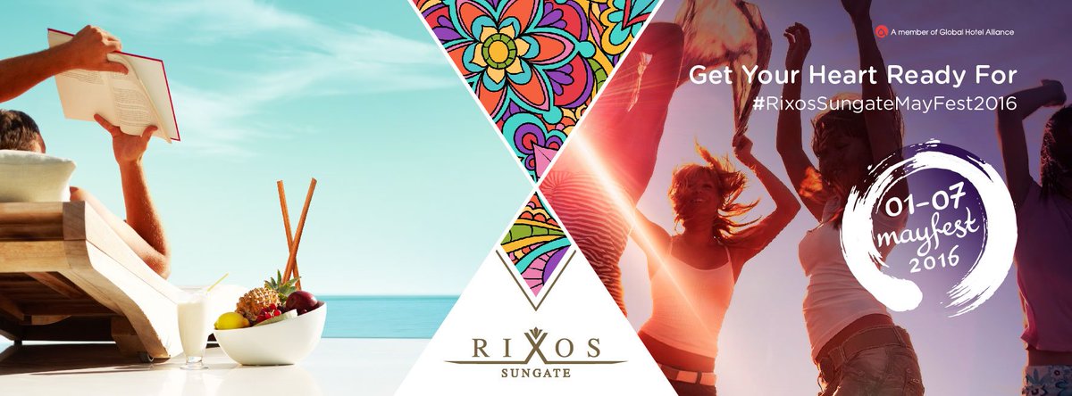 RixosSungate's tweet image. Get your heart ready for #RixosSungateMayFest2016