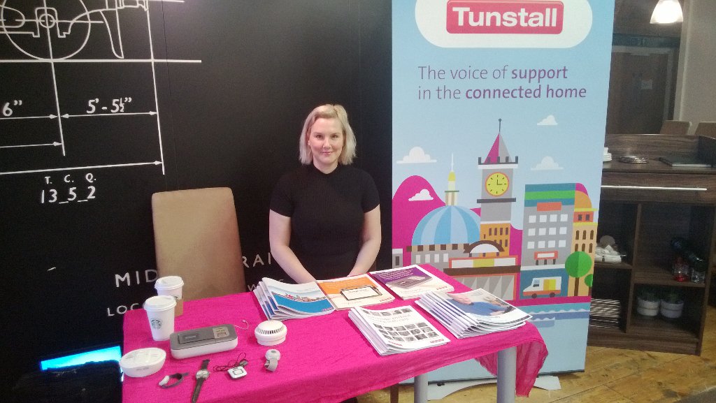 pennyellis19's tweet image. #connectedcare in Derbyshire at carriage shop theatre showcasing #TECS #tech4ind @TunstallHealth come and visit us!