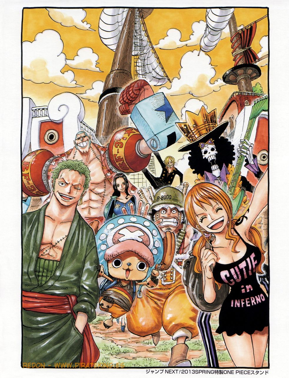 Nr ルフィ目線の一味っていいよね イーストブルー組 特にゾロとナミはいつもルフィにとって特別というか横にいる存在だなって思う 早く一味全員の航海が見たい Nr ルフィ目線の一味っていいよね イーストブルー組 特にゾロとナミはいつもルフィにとって特別というか横にいる存在だなって思う 早く一味全員の航海が見たい