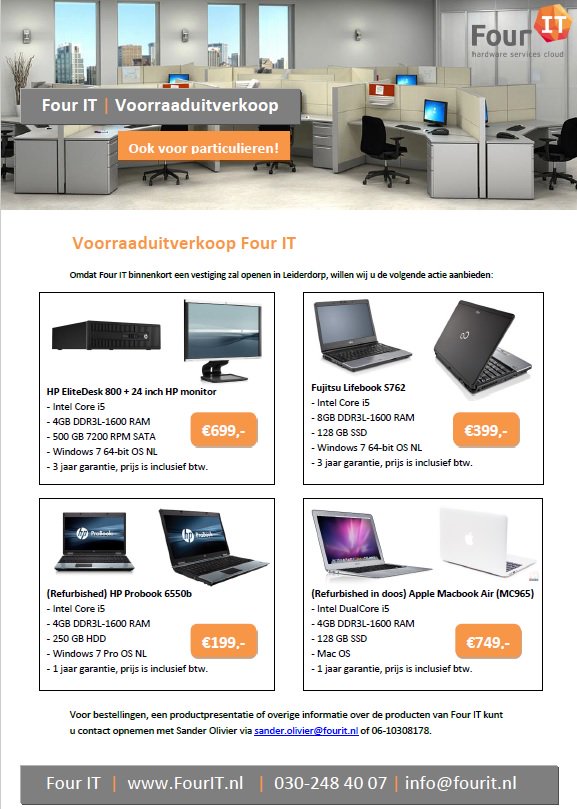 FourITSolutions's tweet image. Four It

Voor Bedrijven &amp;amp; Particulieren!